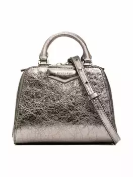 Мини-сумка Antigona Cube Givenchy, серебристый
