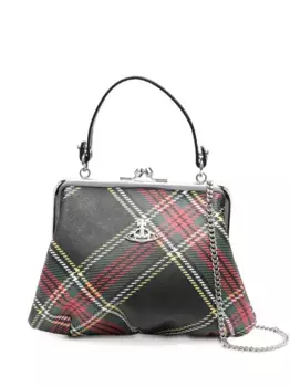 Мини-сумка «бабушка» Vivienne Westwood, черный