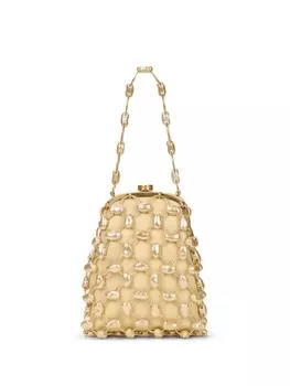 Мини-сумка Brielle с ремешком-браслетом Cult Gaia, золотой