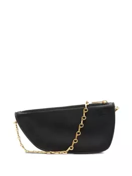 Мини-сумка Burberry Micro Shield Sling, черный