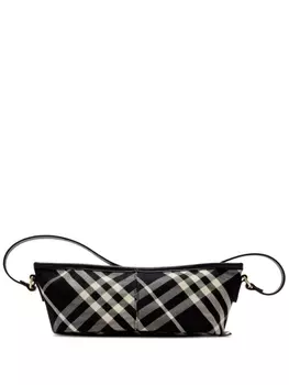 Мини-сумка Burberry в клетку Vintage Check, черный