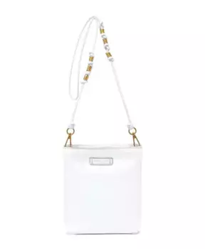 Мини-Сумка Camilla из гладкой кожи. Gianni Chiarini, белый