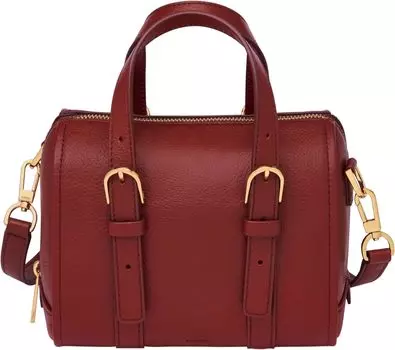 Мини-сумка Carlie Fossil, цвет Scarlet