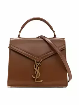 Мини-сумка Cassandra Saint Laurent, коричневый