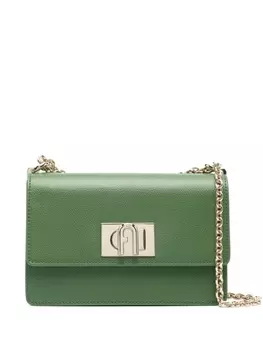 Мини-сумка через плечо 1927 Furla, зеленый