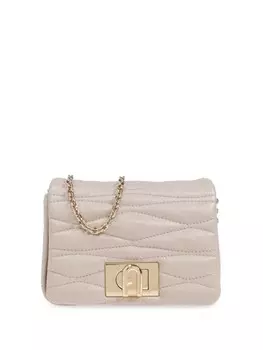 Мини-сумка через плечо 1927 года Furla, нейтральный цвет