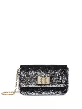 Мини-сумка через плечо 1927 года Furla, серебряный