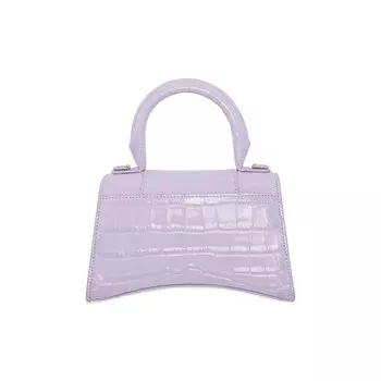 Мини-сумка через плечо Balenciaga Hourglass, Сиреневый