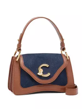 Мини-сумка через плечо C-Me denin Coccinelle, синий