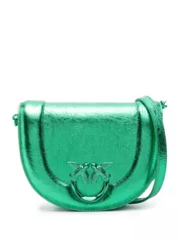 Мини-сумка через плечо Click Round Love PINKO, зеленый