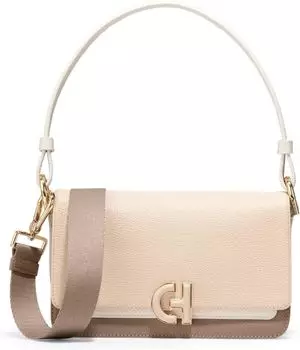 Мини-сумка через плечо Cole Haan, цвет Irish Coffee/Oat/Ivory