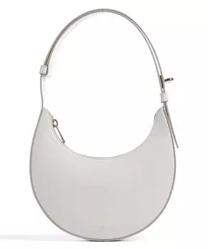 Мини-Сумка через плечо Delizia из мелкозернистой кожи Furla, белый
