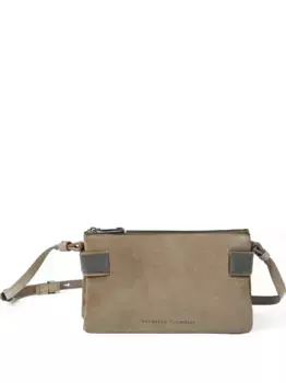 Мини-сумка через плечо Essence Brunello Cucinelli, нейтральный