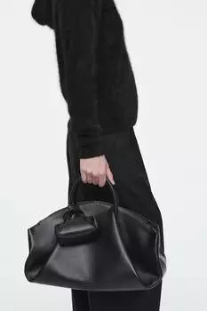 Мини-Сумка через плечо Fold - кожа Cos, черный