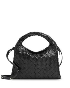 Мини-сумка через плечо Hop Bottega Veneta, цвет Black