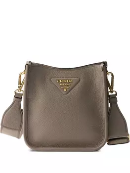 Мини-сумка через плечо из кожи Prada