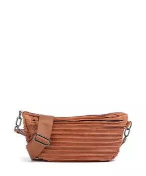 Мини-Сумка через плечо из зерненой кожи Fredsbruder, коричневый