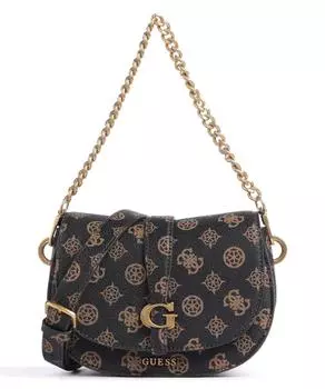 Мини-Сумка через плечо Kuba из искусственной кожи Guess, коричневый