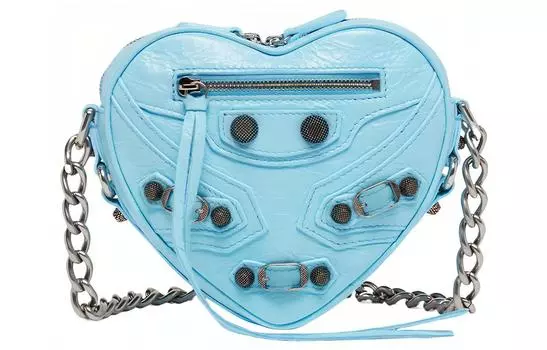 Мини-сумка через плечо Le Cagole Heart Balenciaga