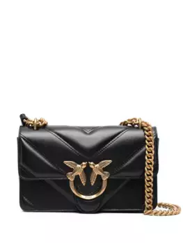 Мини-сумка через плечо Love One PINKO, черный