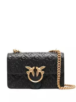 Мини-сумка через плечо Love One PINKO, черный