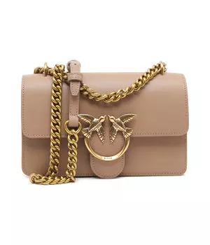 Мини-Сумка через плечо Love One Pinko, коричневый