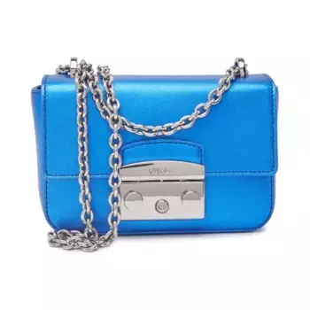 Мини-Сумка через плечо Metropolis Furla, синий