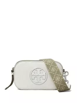 Мини-сумка через плечо Miller Crinkle Tory Burch, белый