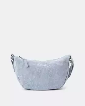 Мини-сумка через плечо на молнии Levi's, синий