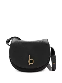 Мини-сумка через плечо Rocking Horse BURBERRY, черный