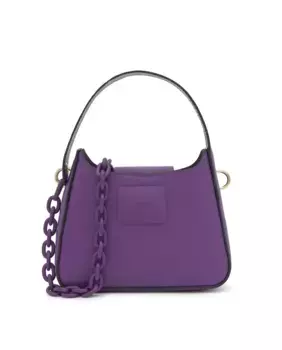 Мини-сумка через плечо с фиолетовой ручкой из коллекции Tous Lucia