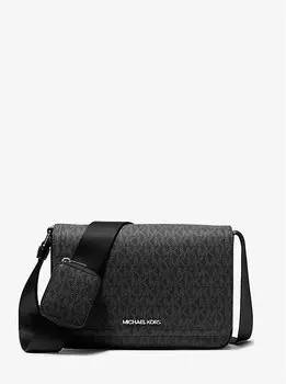 Мини-Сумка через плечо с фирменным логотипом Cooper и чехлом Michael Kors, черный