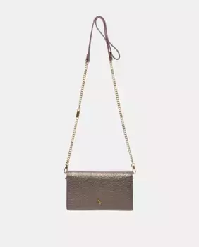 Мини-сумка через плечо с клапаном Abbacino, золотой