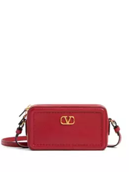 Мини-сумка через плечо с логотипом VLogo Signature VALENTINO GARAVANI, красный