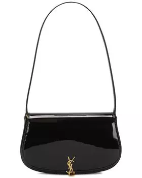 Мини-сумка через плечо Saint Laurent, цвет Nero