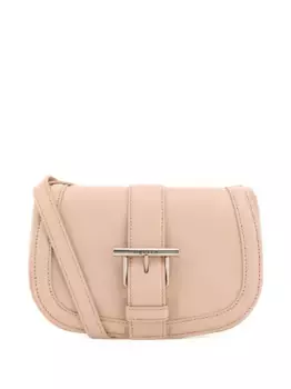 Мини-сумка через плечо Satchel Alexander McQueen, розовый