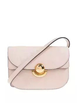 Мини-сумка через плечо Sfera из тисненой кожи Furla, нейтральный