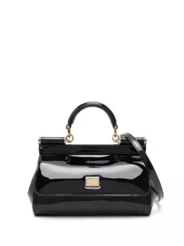 Мини-сумка через плечо Sicily DOLCE & GABBANA, черный