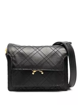 Мини-сумка через плечо Trunk Marni, черный