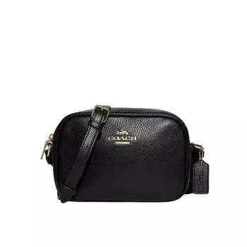 Мини-сумка Coach Outlet Jamie, золотой/черный
