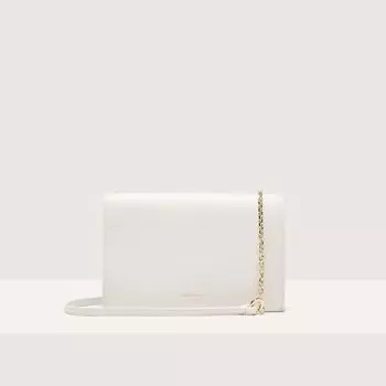 Мини-сумка Coccinelle Dandy, цвет Blanco
