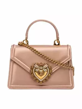 Мини-сумка Devotion Dolce&Gabbana, бронзовый
