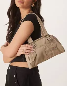 Мини-сумка Dickies 66 из ткани цвета хаки