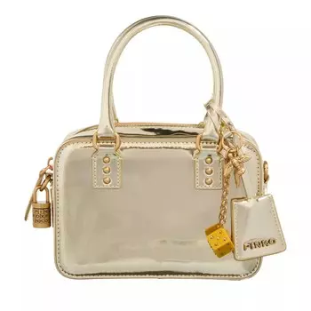 Мини сумка для боулинга Pinko, золотой