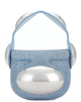 Мини-сумка Dome Alexander Wang, цвет Vintage Medium Indigo