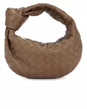 Мини-сумка Джоди Bottega Veneta, цвет Pinecone & Gold