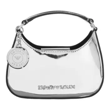 Мини сумка Emporio Armani, серебряный