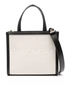 Мини-сумка Givenchy G Tote из канваса, бежевый