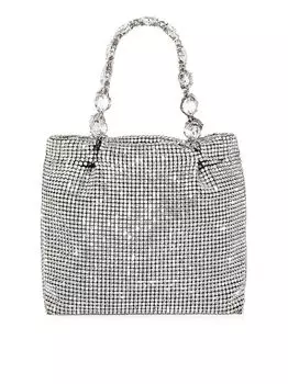 Мини-сумка Galactic Crystal Tote Bag Aquazzura