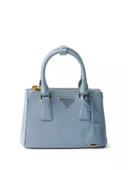 Мини-сумка Galleria Saffiano Prada, синий